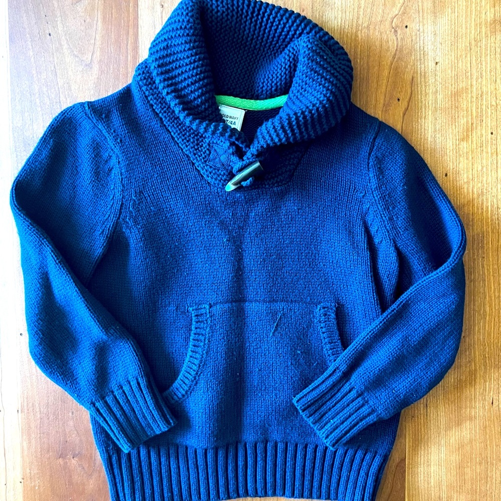 4T Navy Blue Old Navy Sweater